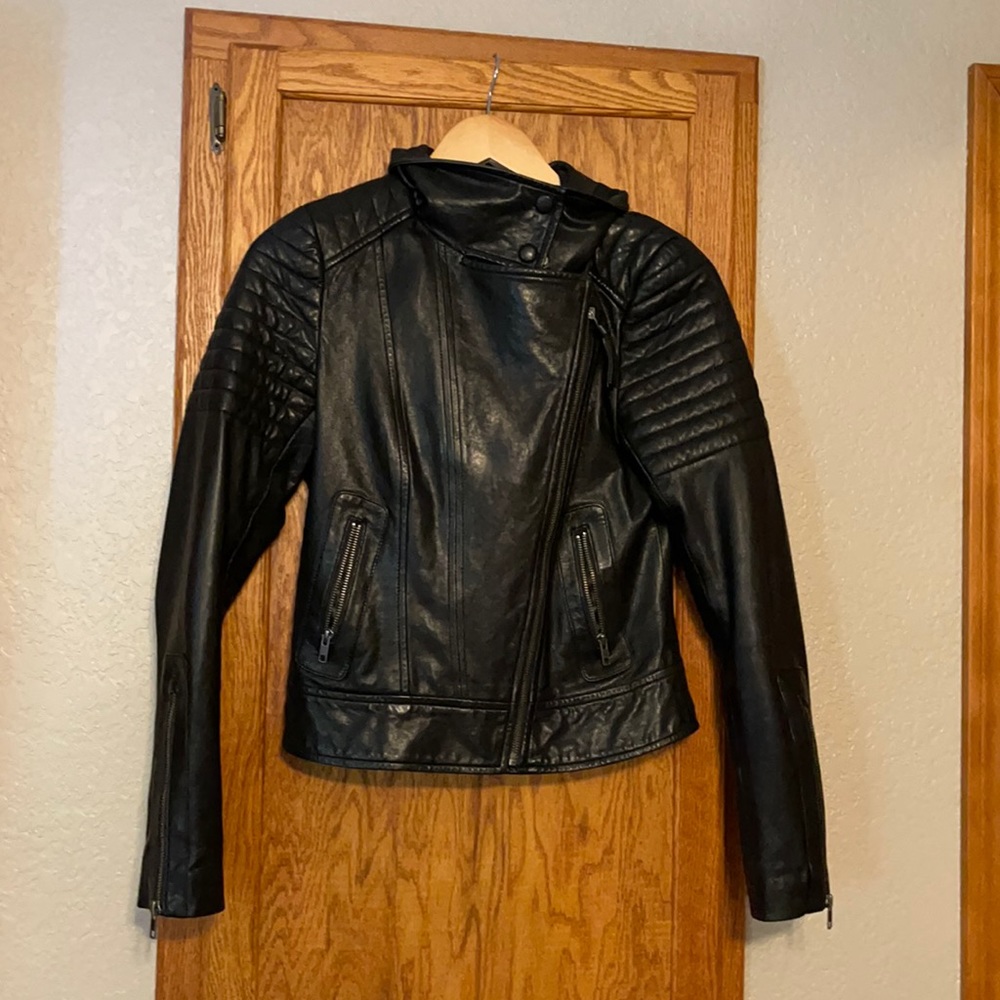 Mackage leather jacket